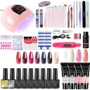 Kit de modelage des ongles avec lampe UV/LED 1