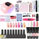 Kit de modelage des ongles avec lampe UV/LED 2