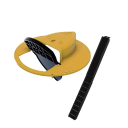 Kit de montage de piège à rongeurs Couvercle de seau 31 cm avec ouverture et échelle Piège pratique pour souris et rats Réutilisable 7