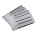 Kit de piercing jetable 20 pcs Acier chirurgical Aiguilles pinces outils pour piercing des oreilles et du corps 3