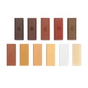 Kit de réparation de sols stratifiés et de surfaces en bois avec applicateur à chaud et 11 cires 9