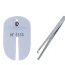 Kit de réparation pour montres 2 pcs disque Bergeon 6938 et pince antistatique précise 13x0,8 cm pour un retrait sécurisé des aiguilles 1