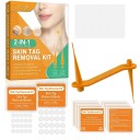 Kit de retrait des verrues Outil de retrait des grains de beauté 2 en 1 4