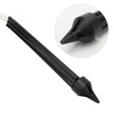 Kit de sablage pour nettoyeur haute pression Anlu et Kohler Buse en céramique #035 Embout en acier inoxydable 46 cm Tuyau 3 m Noir Pour rouille 5