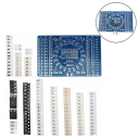 Kit di apprendimento per circuiti elettronici DIY DC 3–5 V Piastra di allenamento 85 x 54 cm Esperimenti elettronici 1