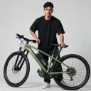 Kit di conversione per bicicletta elettrica Bafang BBS02B 48 V 500 W Pignone 44T Movimento centrale 68 mm Batteria 48 V 20 Ah Display TFT EKD01 Nero 3