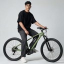Kit di conversione per bicicletta elettrica Bafang BBS02B 48 V 750 W Pignone 42T Movimento centrale 100 mm Batteria 48 V 20 Ah Display TFT EKD01 Nero 4