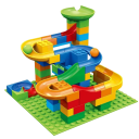Kit tobogán infantil 88 piezas Bloques de construcción Embudo Pista de bolas 13 x 12 cm 1