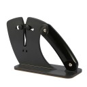 Kitchen Knife Sharpener with Handle Adjustable Sharpening Angle 22 to 46° Carbide Sharpening Insert Dimensions 21 x 7.5 x 13.5 cm 3