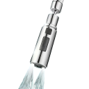 Kitchen Sink Shower Head with 3 Water Modes, Metal Alloy, Universal Tap Extender, Splash Filter 4