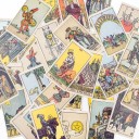 Klassische Tarotkarten 78 Stück Wahrsagung 10,4 x 6,1 cm farbige Illustrationen Kartendeck für Tarot-Legungen und die Arbeit mit Symbolik 2