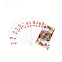 Klassische Universalspielkarten passend für Canasta, Joker, Rain, Bridge, Poker und andere Kartenspiele für zu Hause und unterwegs 3