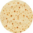 Klassisk flanel tæppe tortilla 90 cm Lys beige mexicansk taco pandekage Original varm tæppe til sofa seng og børneværelse 1