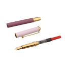 Klassisk fyldepen med mat overflade 0,5 mm blækpen lilla elegant skriveartikler til skole kontor skrivning 3