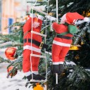 Klatrende julemandens dekoration 4