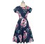 Kleid mit Blumen Diana 1