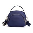 Kleine dames crossbody handtas met handvat en brede verstelbare schouderband Meer vakken met rits Polyester Afmetingen 17 x 14 x 8 cm 4