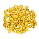 Kleine klingende Glöckchen zum Basteln und Dekorieren 100 Stück Größe 6 mm Glänzende Metalllegierung Öse für einfaches Auffädeln 2
