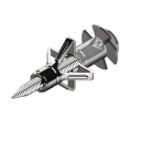 Kleště na dutinové hmoždinky Molly ocelové 12,5 × 15,5 cm černo červené nástroj pro montáž do sádrokartonu a upevnění kotev 4