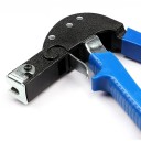 Kleště na hmoždinky Molly do dutých stěn 17 × 10,5 cm ocelové modro černé nástroj pro montáž sádrokartonu a upevnění kotev 2