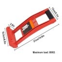 Kleště na přenášení panelů nosnost 80 kg rozměry 37 × 16,5 × 13 cm plastový zvedák pro manipulaci s deskami a dlaždicemi 3