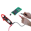 Klešťový multimetr UNI-T UT210E mini True RMS 100 A AC DC NCV és kapacitásmérés vörös-fekete villanyszerelőknek és autószervizeknek 5