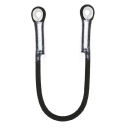 Kletter-Schutzseil 200 cm mit genähter Schlaufe Festigkeit 20 kN Outdoor-Sicherung Kletterausrüstung Sicherheitskletterseil 1