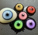 Kleurcontactlenzen dioptrie -1.75 met kleurverloop diameter 14.5 mm hydrogel materiaal voor cosplay en verandering van het uiterlijk van de ogen 7