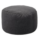 Kleurige hoes voor poef 30×20 cm met rits van katoen-linnen voor vulling met schuim of textiel voor comfortabel zitten 15