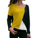 Kleurrijk T-shirt met lange mouwen voor dames 15