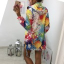 Kleurrijke hoodie voor dames 2