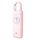 Klíčenka svítilna se zvukovým alarmem 130 dB a LED světlem nabíjecí přes USB-C rozměry 99 x 29 x 16 mm materiál ABS na osobní bezpečnost 4