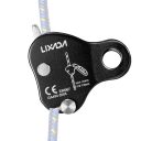 Klimbeveiligingsapparaat 7,7 x 7,5 cm Aluminiumlegering 7075 Voor touwen van 8–13 mm Lichtgewicht zekerapparaat 91 g Maximale belasting 100 kg 4