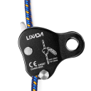 Klimbeveiligingsapparaat 7,7 x 7,5 cm Aluminiumlegering 7075 Voor touwen van 8–13 mm Lichtgewicht zekerapparaat 91 g Maximale belasting 100 kg 3