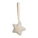 Klip na tuttipullolle vastasyntyneille Tähti tekstiilipidikkeellä 26 x 12 cm Puuvilla Tuttipullon pidike vauvoille Vaunuun ja pinnasänkyyn 1