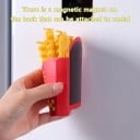 Klipy na vrecúška 12ks 11,5 x 8,5 cm Magnetické uzávery na potraviny Držák na chladničku Organizér na uzatváranie balenie 5