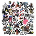 Klistermærker til motorcyklister 50 stk. A1769 1