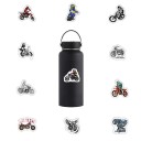 Klistermærker til motorcyklister 50 stk. A1769 2