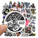 Klistermærker til motorcyklister 50 stk. A1769 3