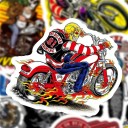 Klistermærker til motorcyklister 50 stk. E227 5