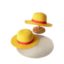 Klobúk Monkey D. Luffy zo seriálu One Piece Cosplay Monkey D. Luffy Doplnok ku kostýmu Monkey D. Luffy Slamený klobúk 2