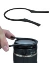 Kľúč na filtre 37–46 mm Nástroj na uvoľnenie polarizačného filtru Kliešte pre Canon Nikon Sony Odstraňovač filtrov 4
