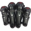 Knee and Elbow Protectors for Motorcycles 4 pcs A1963 1