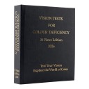 Kniha testov farebného videnia 38 pseudoizochromatických tabuliek 19 x 15,5 x 3,5 cm Pevná väzba Čierna Pre domáce testovanie farebnej slepoty 5