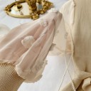 Knit Dress with a Wide Skirt 6