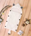 Knitted Pram Sleeping Bag 10