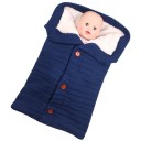 Knitted Sleeping Bag with Buttons 11