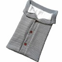 Knitted Sleeping Bag with Buttons 7