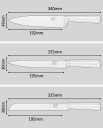 Knivsæt i rustfrit stål - 6 dele 7