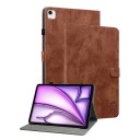 Knížkové pouzdro na tablet iPad 11. generace z roku 2025 z umělé kůže s měkkými TPU zády a stojánkem i držákem na tužku 6